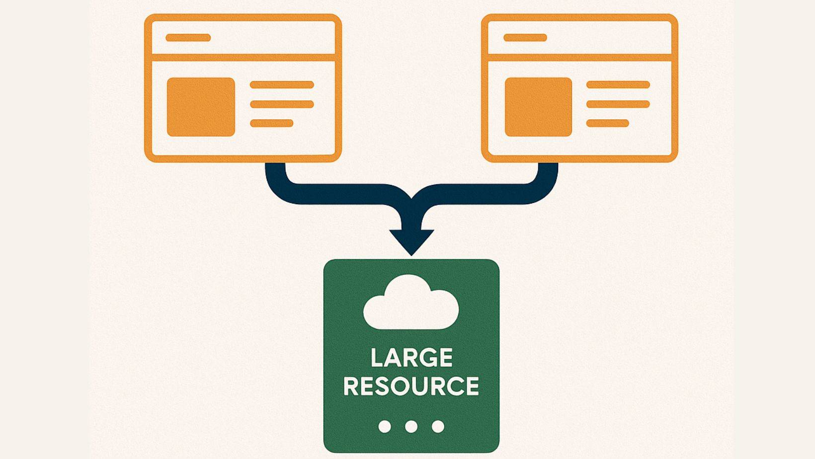 Host large resources separately to improve crawl budget efficiency and page speed